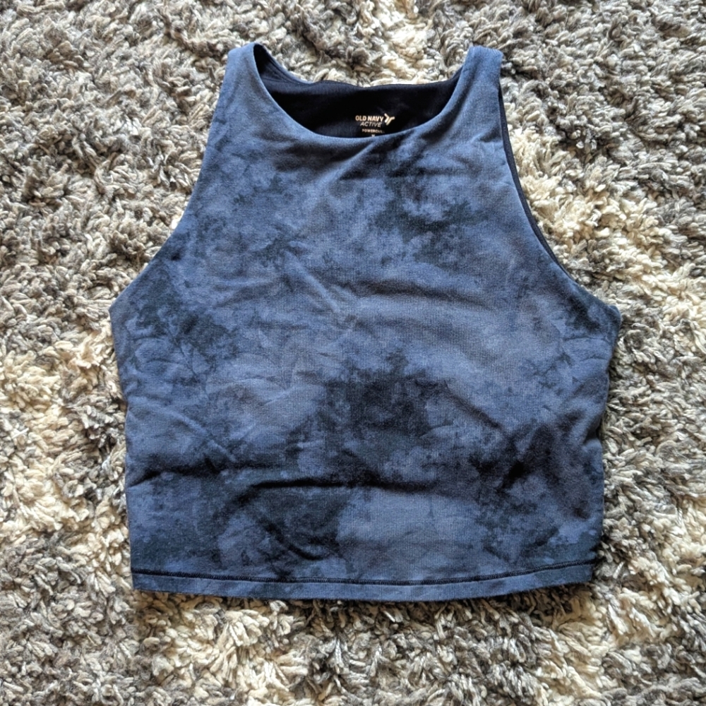 Old Navy Tie-dye Crop Bra Top Size M